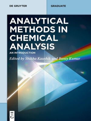 cover image of Analytical Methods in Chemical Analysis